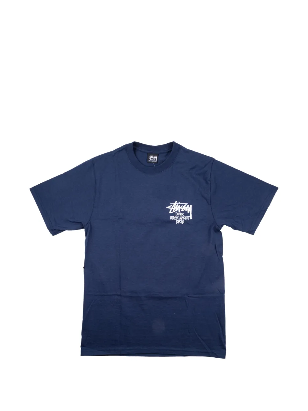 Stüssy x Dover Street Market graphic T-shirt - Blu