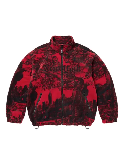 Supreme fleece jacket