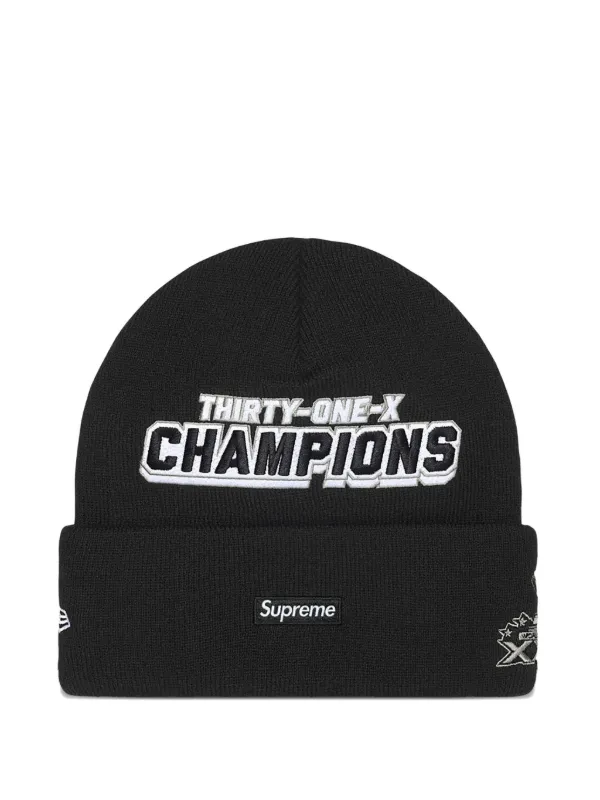 帽子 Supreme x New Era Football Beanie \