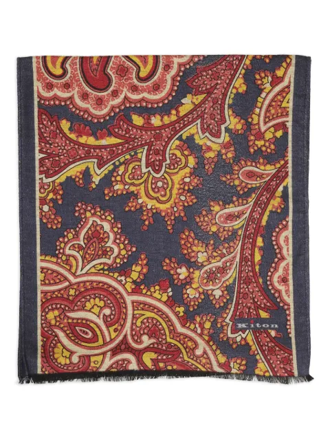 Kiton cashmere scarf