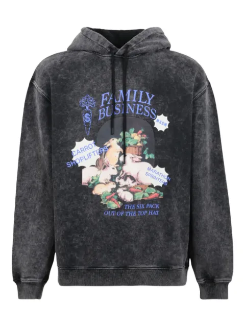 MSGM graphic-print hoodie