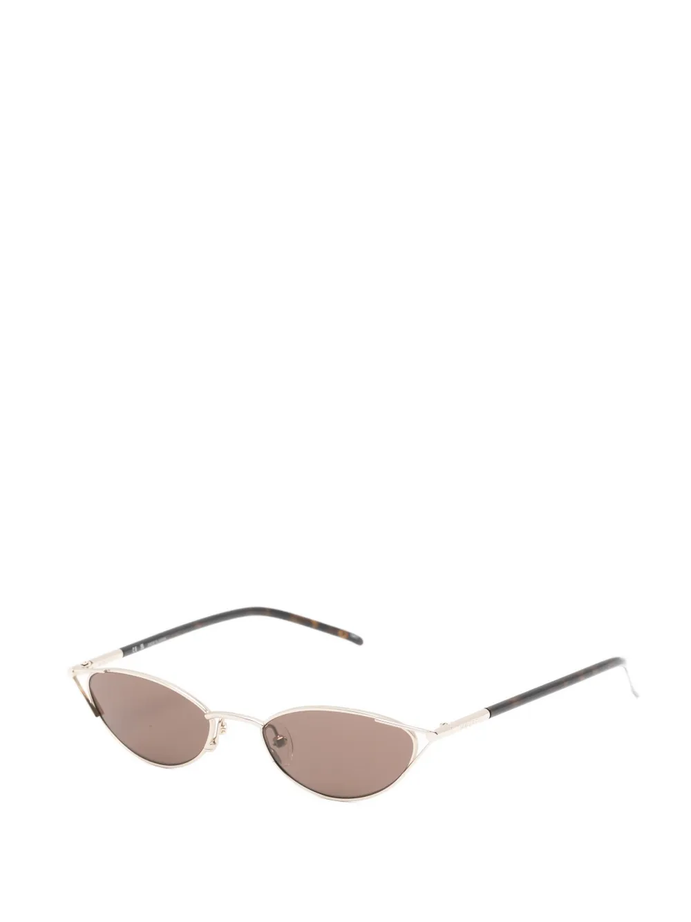  Alexander Mcqueen Eyewear Gafas De Sol Con Montura Cat Eye - Dorado 