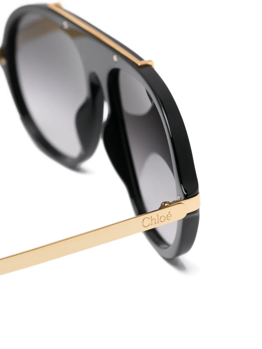 Chloé Eyewear Zonnebril Zwart