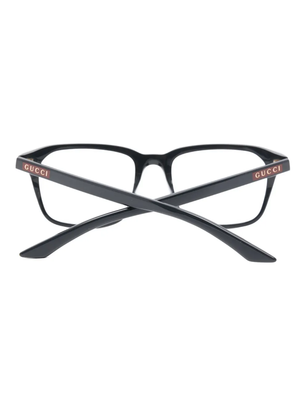  Gucci Eyewear Rectangle Glasses - Blue 