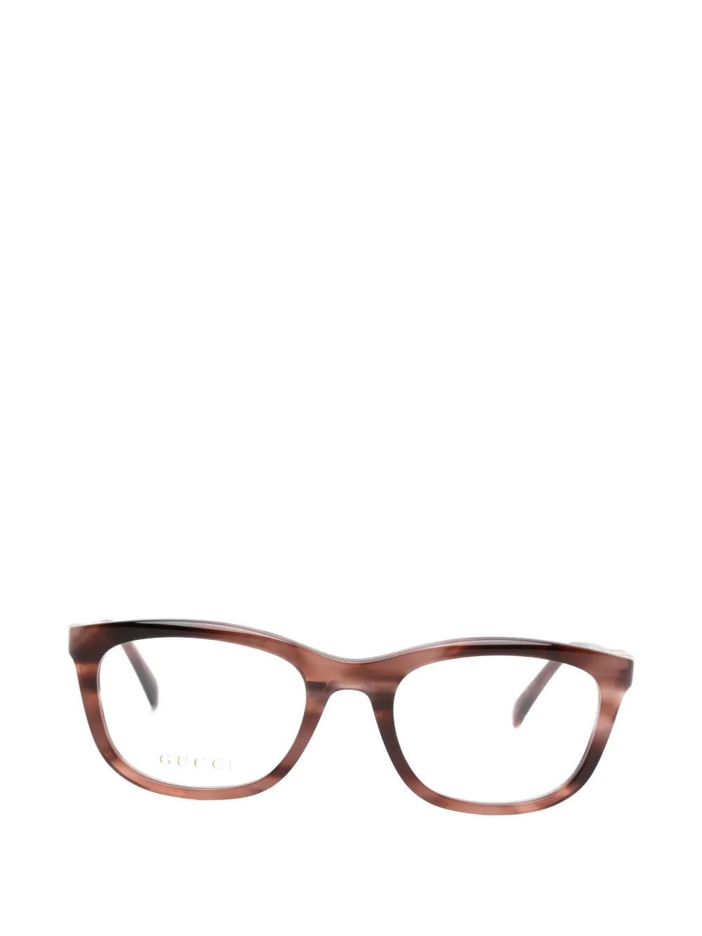 Gucci Eyewear logo-detail glasses - Braun