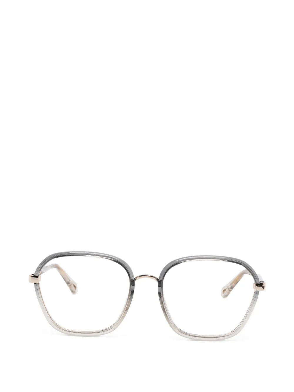Chloé Eyewear Occhiali geometrici - Oro