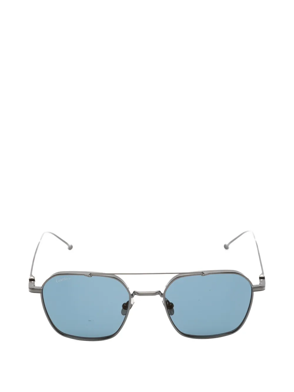 Cartier Eyewear sqauer-frame sunglasses - Nero
