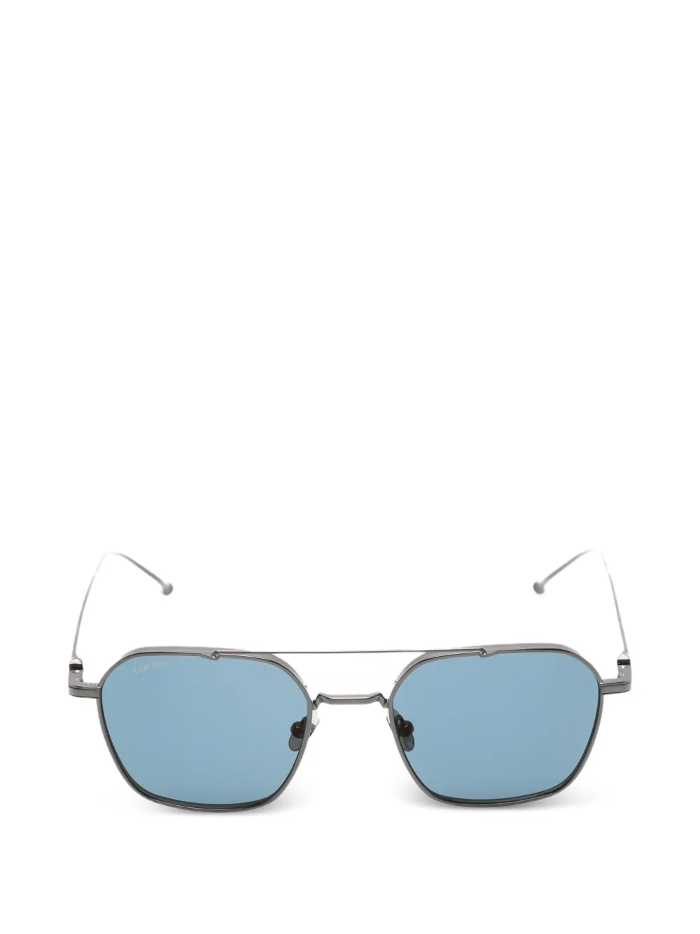 Cartier Eyewear sqauer-frame sunglasses - Nero