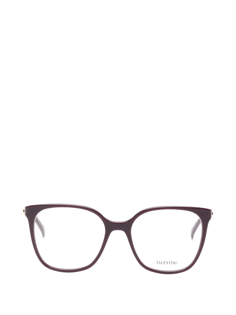 VALENTINO GARAVANI EYEWEAR Occhiali squadrati VLogo - Rosso