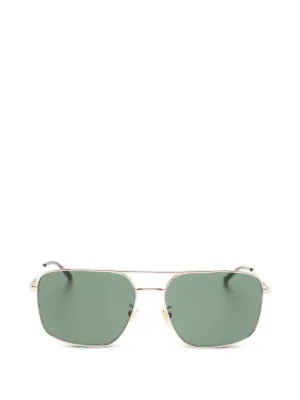 Gucci Eyewear リムレス サングラス | ゴールドトーン | FARFETCH JP