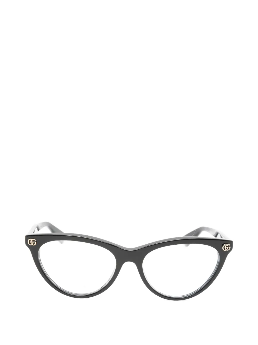 Gucci Eyewear Double G cat-eye glasses - Nero