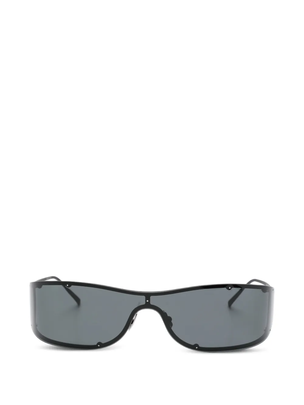 Saint Laurent Eyewear studded rim sunglasses - Nero
