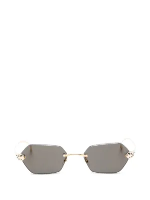 Gentle Monster Musubi 031 Sunglasses | Gold | FARFETCH CA