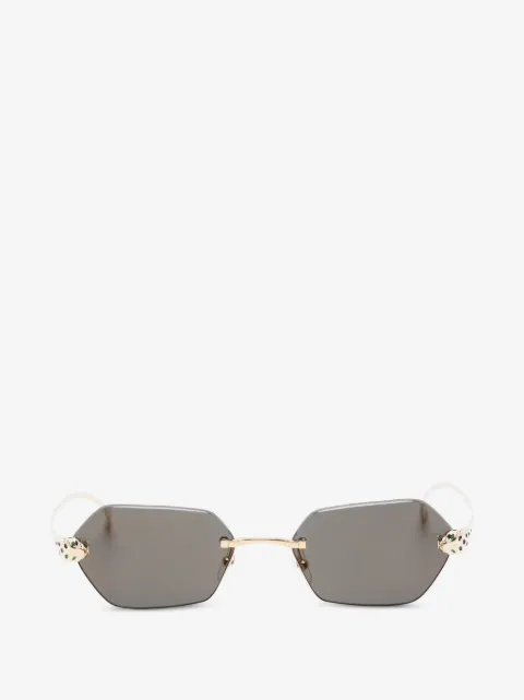 Cartier Eyewear Óculos de sol geométrico