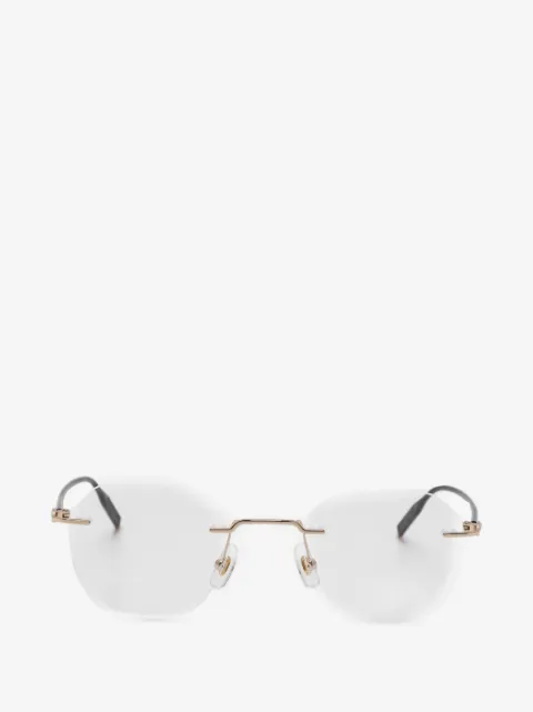 Montblanc round-frame glasses