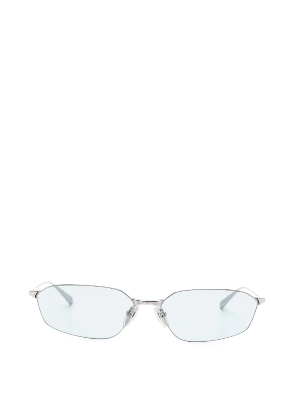 Balenciaga Eyewear Occhiali da sole cat-eye - Argento