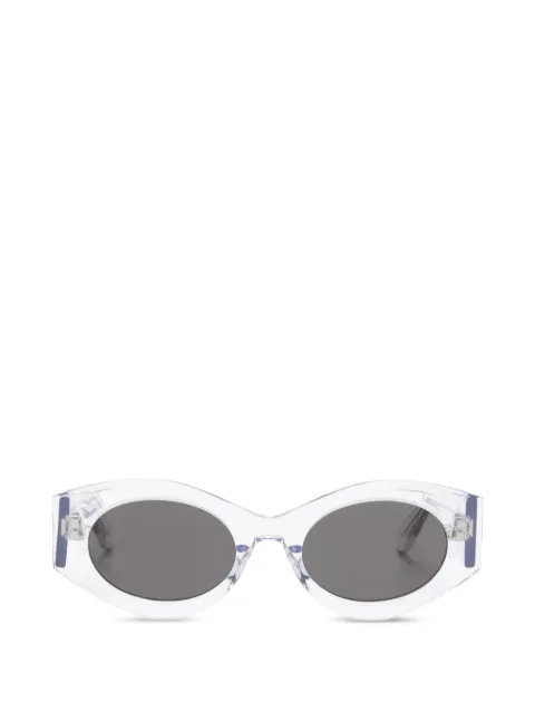 Alaïa oval-frame sunglasses