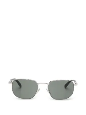 Saint Laurent Eyewear Óculos De Sol SL 738 | Prateado | FARFETCH BR