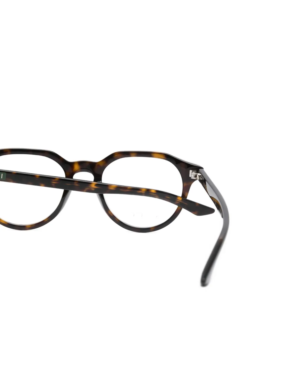 Gucci Eyewear Bril met rond montuur Bruin