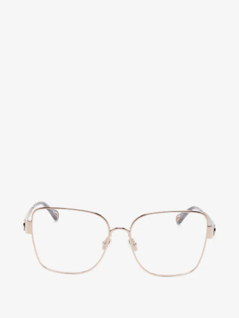 Chloé Eyewear lentes con armazón geométrica