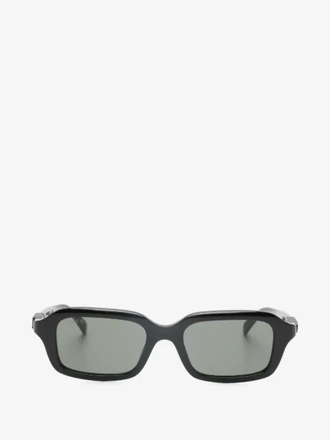 Gucci Eyewear rektangulære solbriller med logo