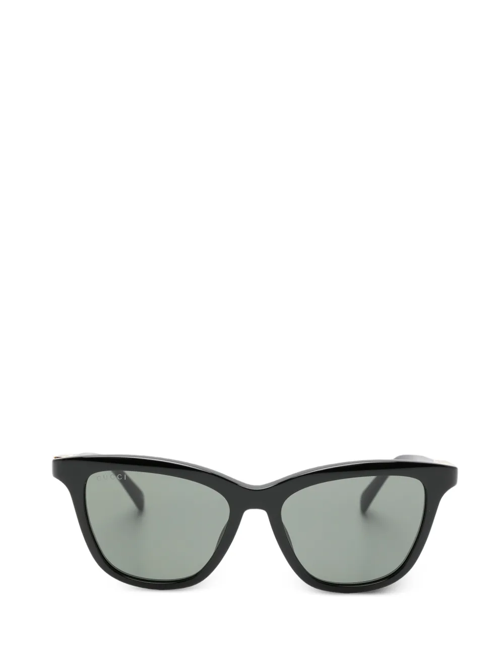Gucci Eyewear cat-eye logo sunglasses - Nero