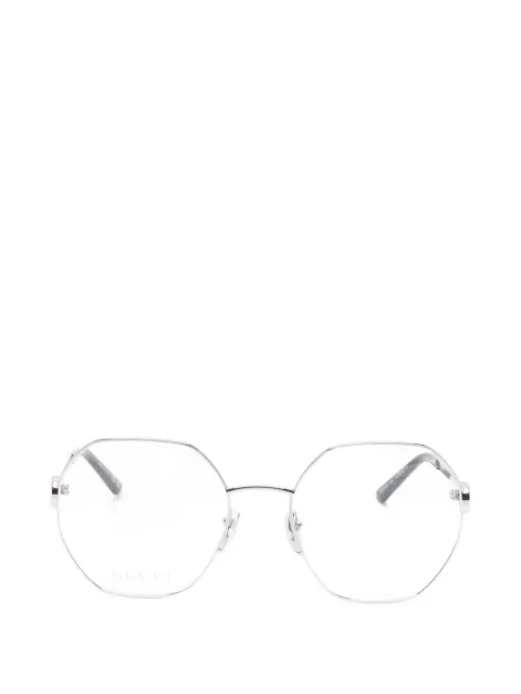 Gucci Eyewear geometric frame glasses