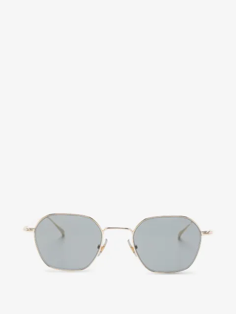 Montblanc geometric-frame sunglasses