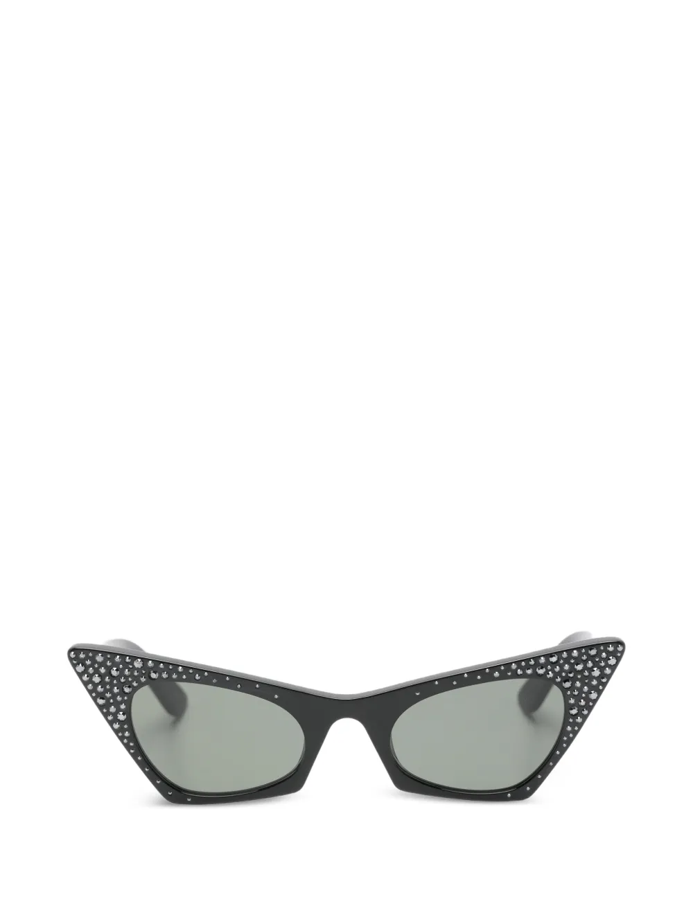 Alexander McQueen Eyewear Occhiali da sole cat-eye - Nero