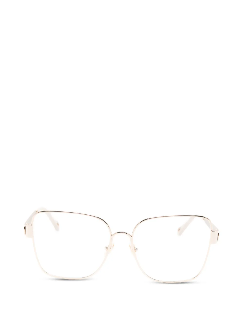 Chloé Eyewear Occhiali CH0356O squadrati - Oro