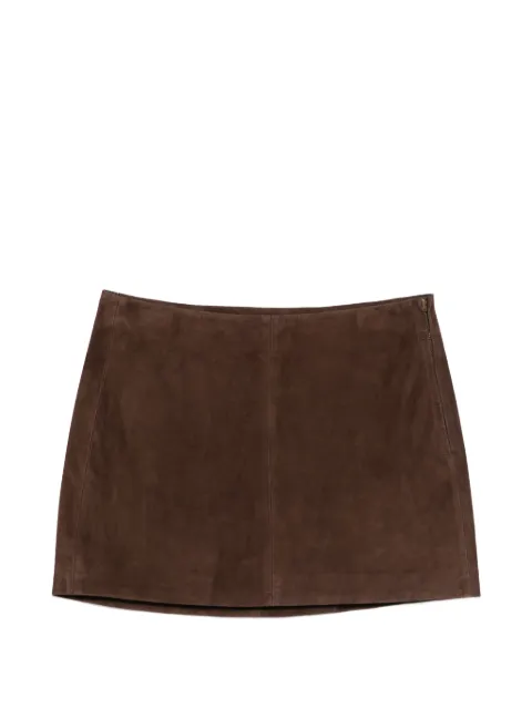 Arma Melody leather mini skirt