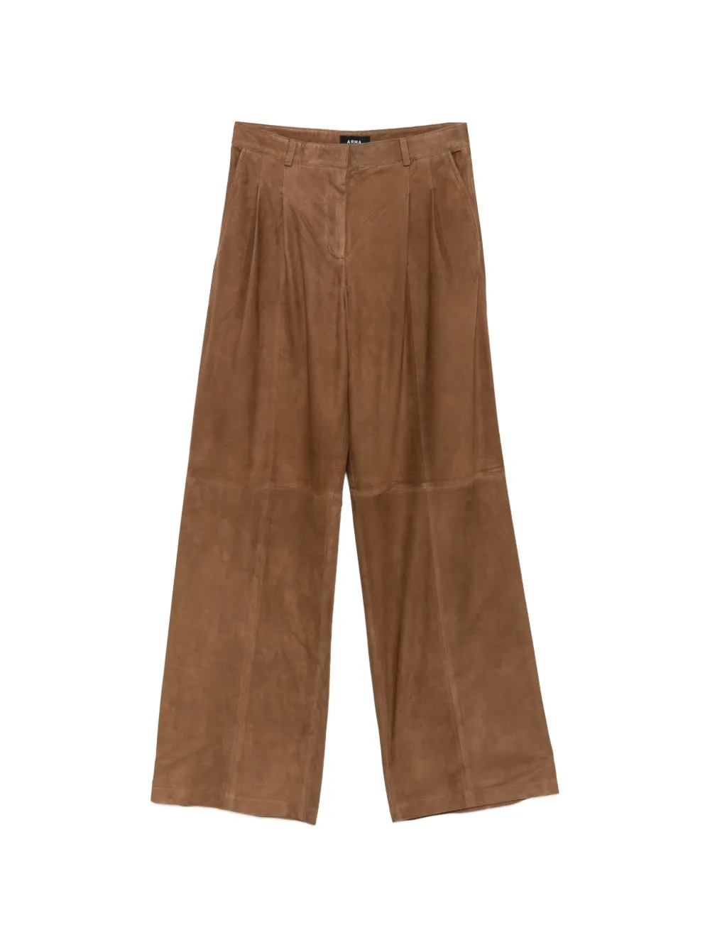 Arma straight leg trousers - Marrone