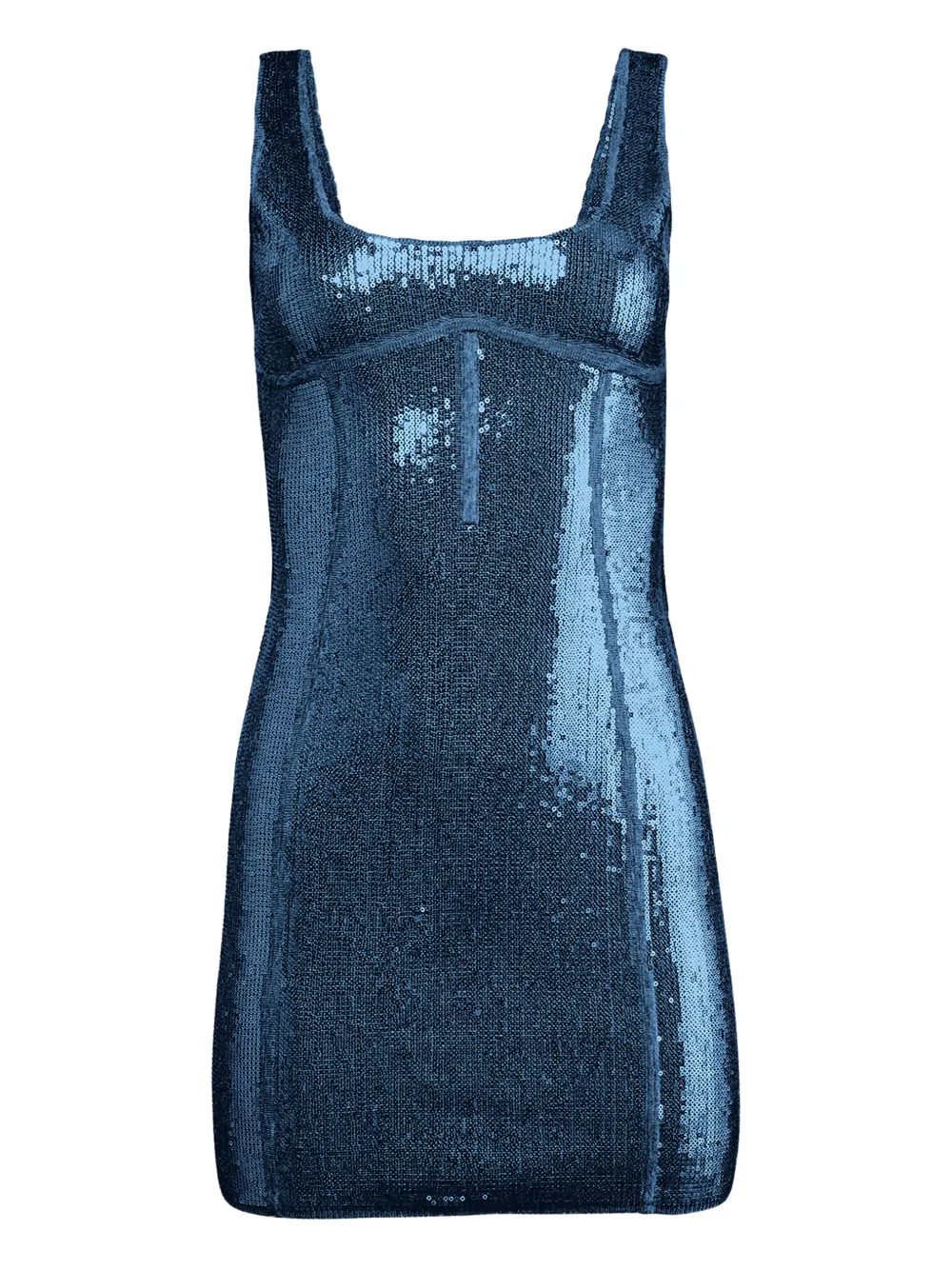 Fleur Du Mal sequin mini dress - Blu