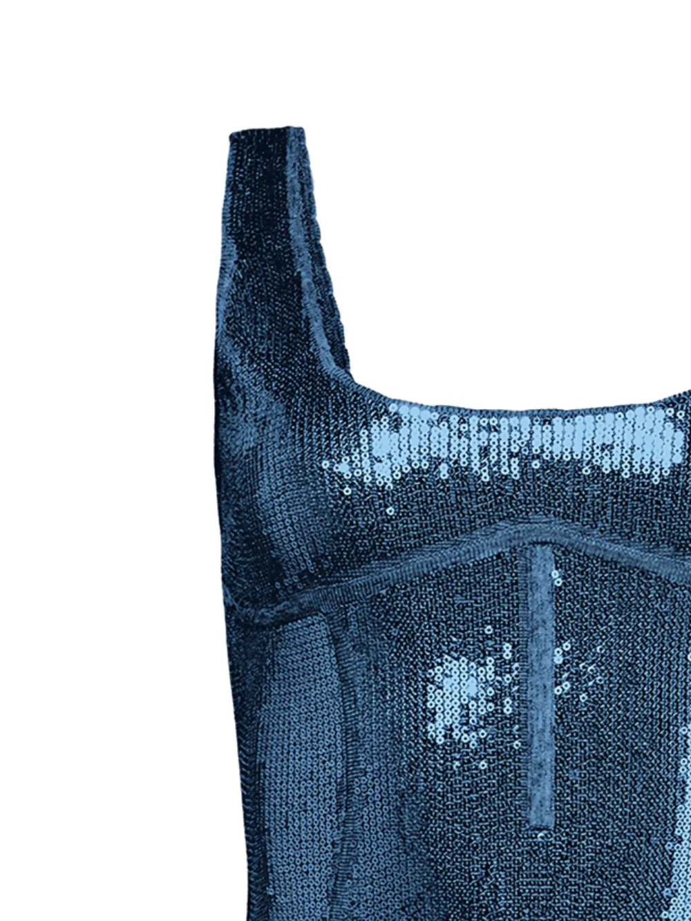 Fleur Du Mal sequin mini dress - Blauw