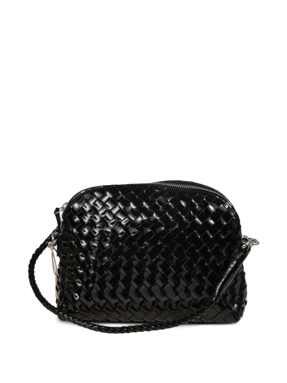 DRAGON DIFFUSION Borsa tote Fellini con design intrecciato - Nero