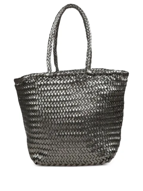 DRAGON DIFFUSION woven grace basket small tote bag