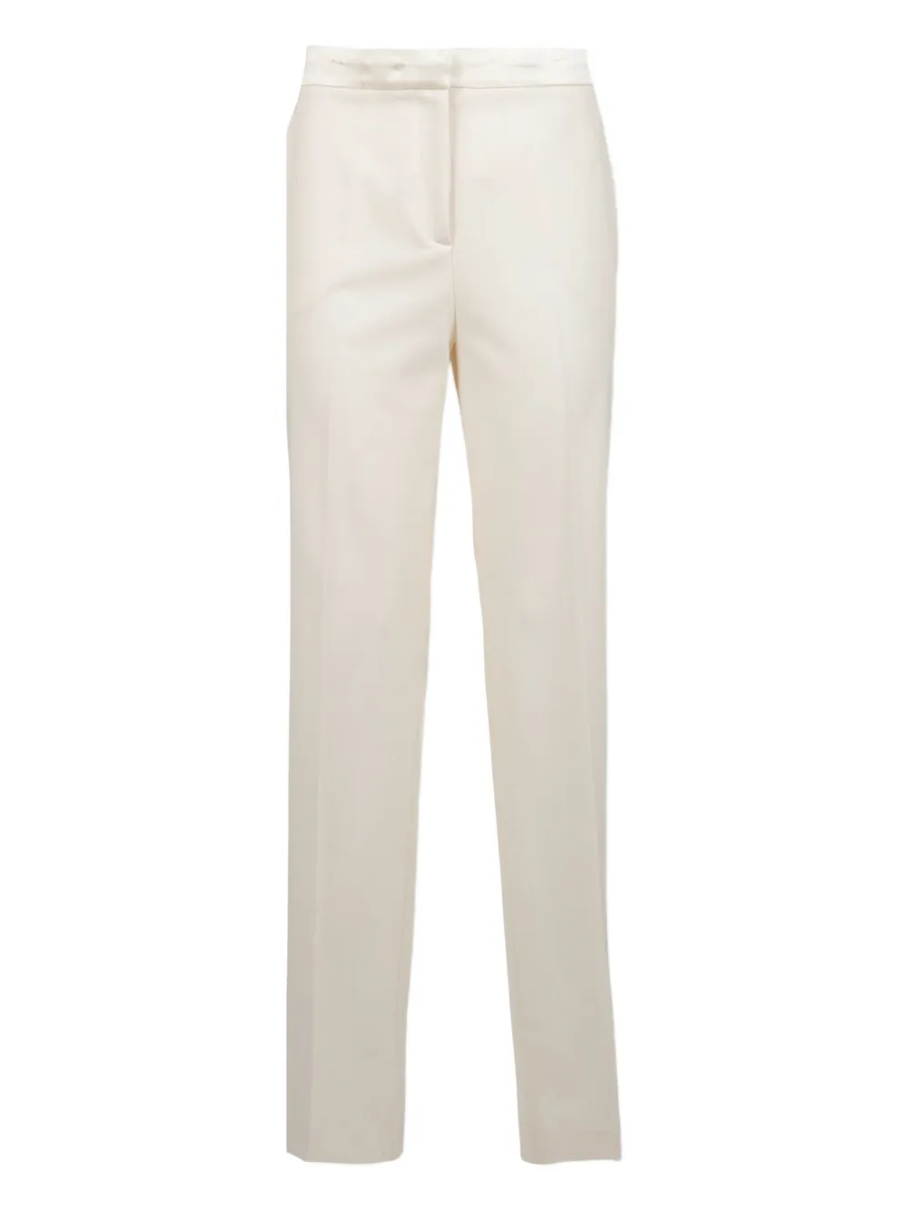 Antonelli Pantaloni plissettati a vita alta - Toni neutri