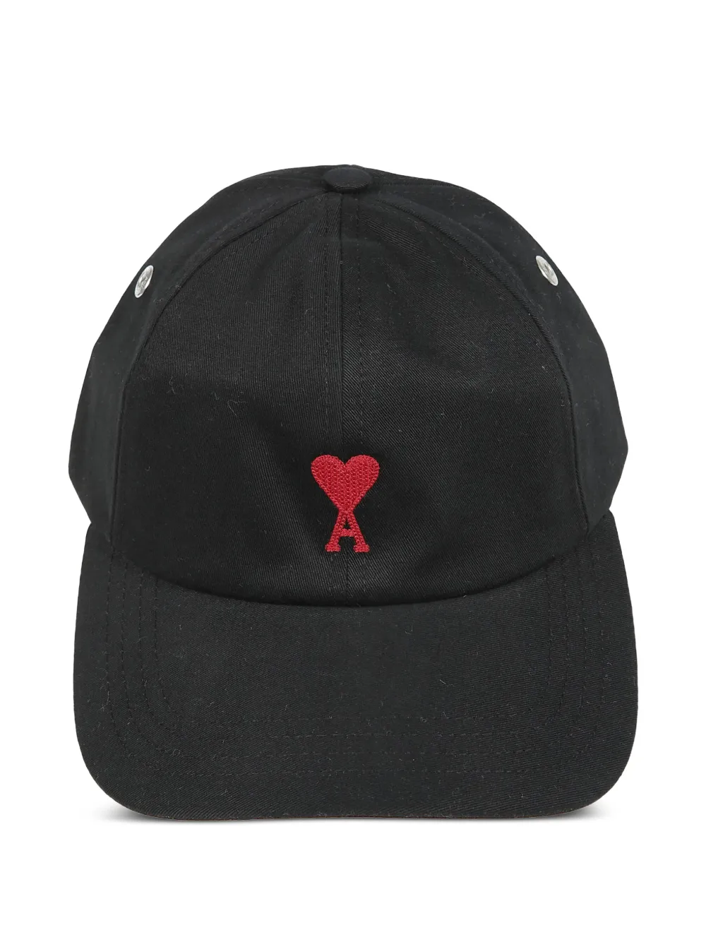 AMI Paris embroidered-logo baseball cap - Nero