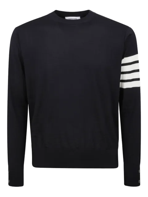 Thom Browne four stripe long sleeve sweater