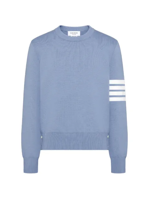 Thom Browne suéter con motivo 4-Bar