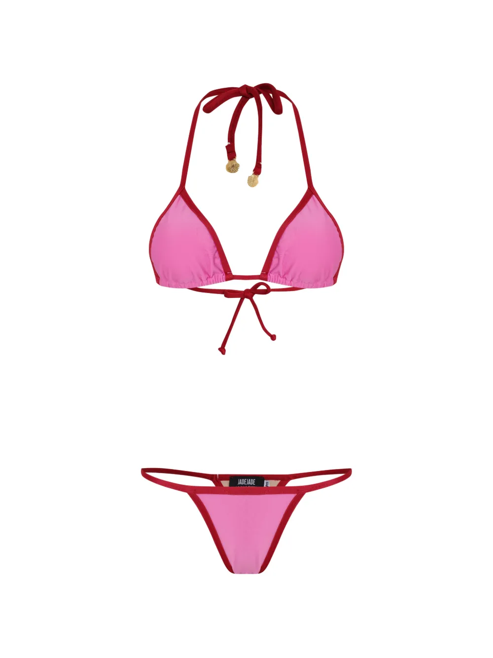 Amir Slama tie embellished bikini - Rosa