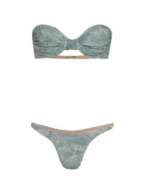Amir Slama x Jade Picon printed bikini