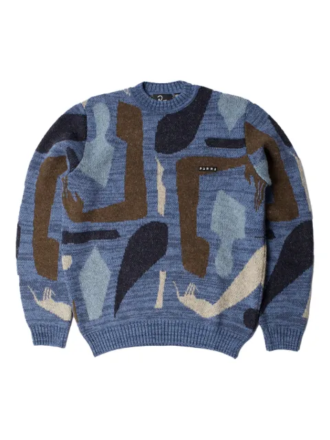BY PARRA detached knitted pullover sweater