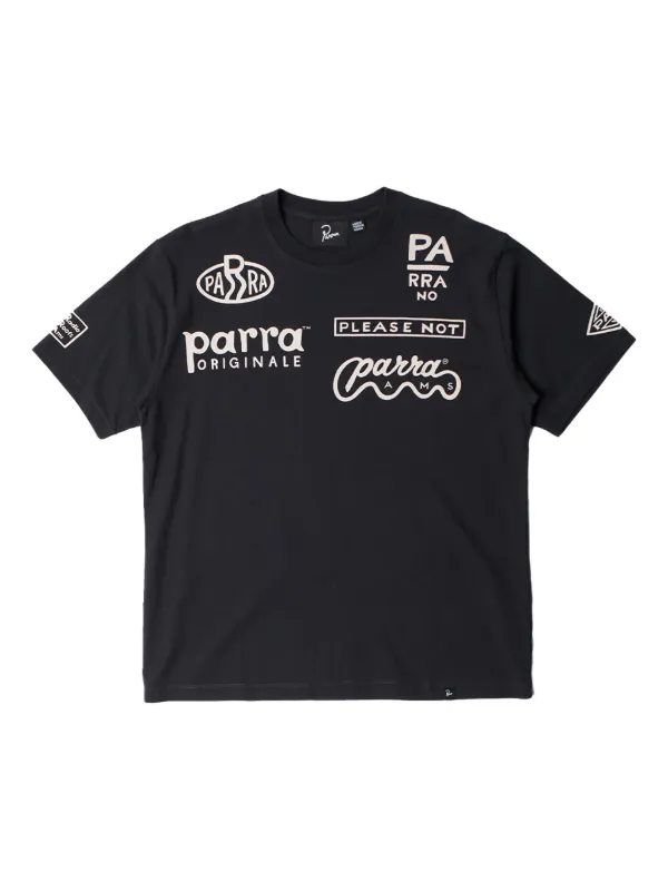 BY PARRA プリント Tシャツ | ブラック | FARFETCH JP