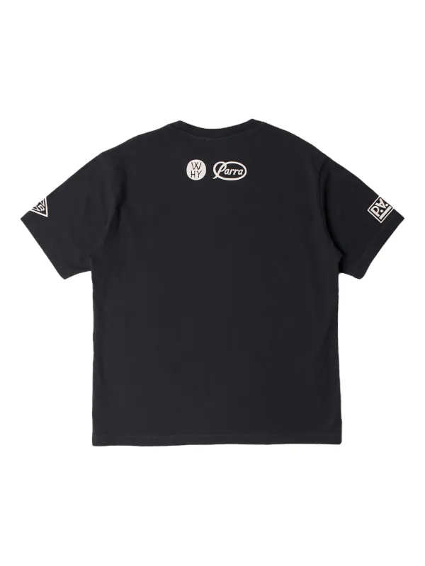 BY PARRA プリント Tシャツ | ブラック | FARFETCH JP
