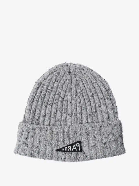 BY PARRA Reversed flag knitted beanie