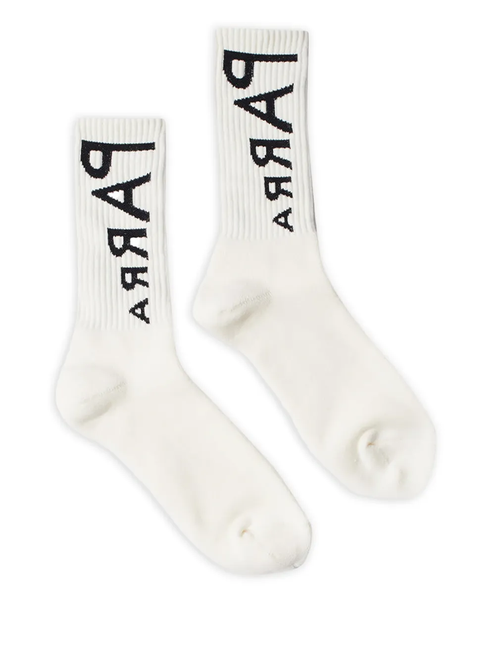 BY PARRA logo-embellishment socks - Weiß