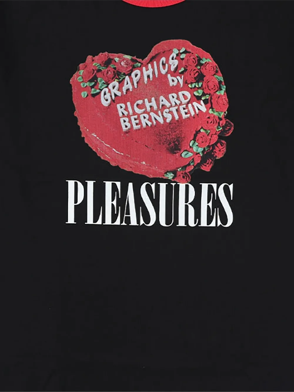 Pleasures x Richard Bernstein Cake Ringer T-shirt - Zwart