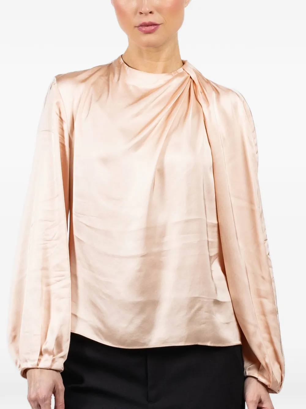 A.L.C. Blusa con arricciatura - Rosa