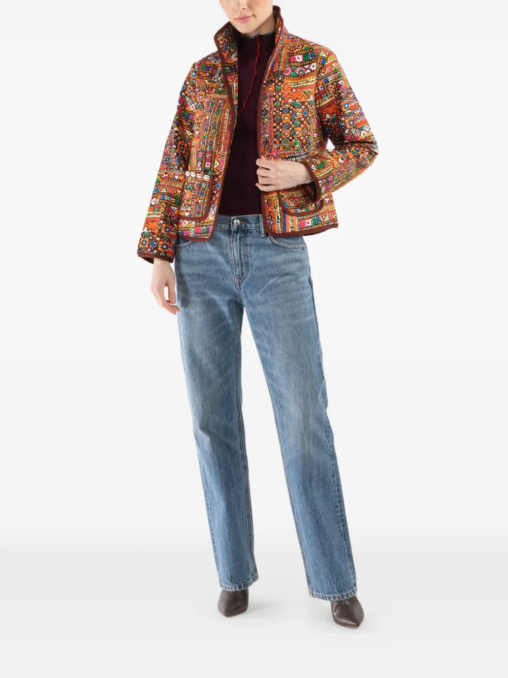 Alix of Bohemia printted jacket | Varsity Jackets | Image 2